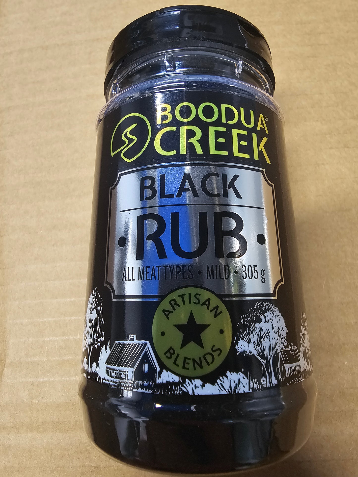 BOODUA CREEK BLACK RUB