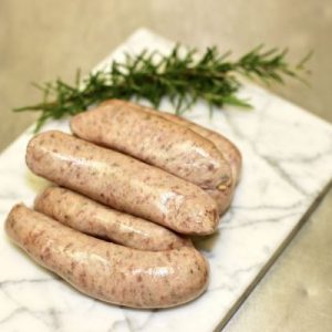XMAS Pork cumberland sausages