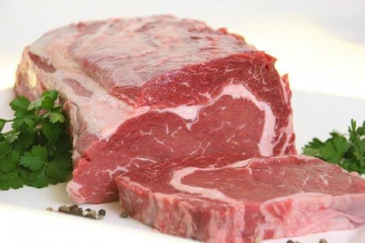 XMAS Well aged scotch fillet steaks