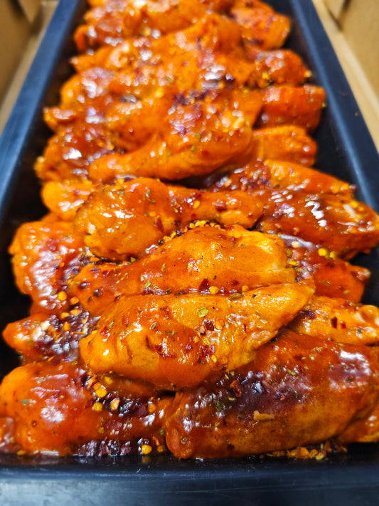 JALAPENO AND SMOKED GARLIC CHICKEN NIBBLES